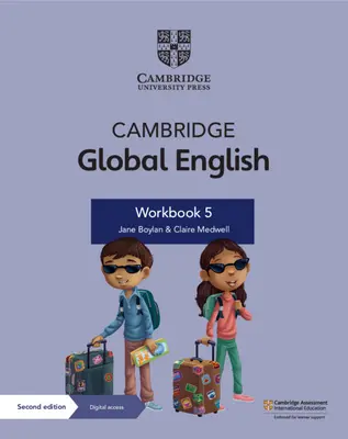Cambridge Global English Workbook 5 mit digitalem Zugang (1 Jahr): Für Cambridge Englisch als Zweitsprache für die Grundschule - Cambridge Global English Workbook 5 with Digital Access (1 Year): For Cambridge Primary English as a Second Language