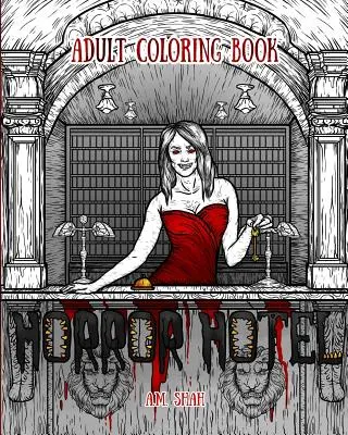 Malbuch für Erwachsene: Horror Hotel - Adult Coloring Book: Horror Hotel