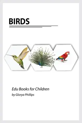 Vögel: Montessori-Buch über echte Vögel, Intelligenzbits für Babys und Kleinkinder, Kinderbuch, Lernmittel. - Birds: Montessori real birds book, bits of intelligence for baby and toddler, children's book, learning resources.