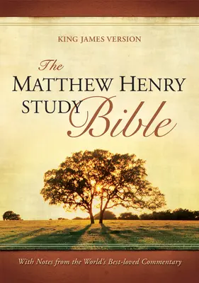 Matthew Henry Studienbibel, Gebundenes Leder Schwarz (Gebundenes Leder) - Matthew Henry Study Bible, Bonded Leather Black (Bonded Leather)