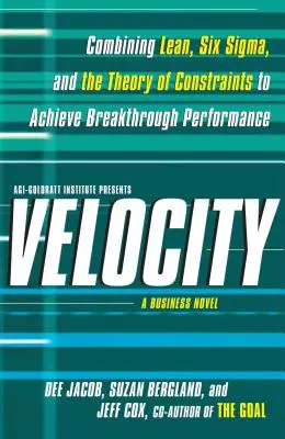 Schnelligkeit: Die Kombination von Lean, Six SIGMA und der Theory of Constraints zur Erzielung bahnbrechender Leistungen - ein Wirtschaftsroman - Velocity: Combining Lean, Six SIGMA and the Theory of Constraints to Achieve Breakthrough Performance - A Business Novel