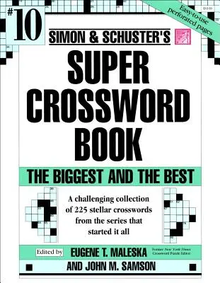 Simon & Schuster Super Kreuzworträtsel Buch #10 - Simon & Schuster Super Crossword Book #10