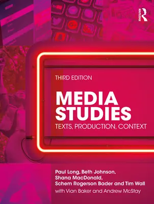 Medienwissenschaft: Texte, Produktion, Kontexte - Media Studies: Texts, Production, Context