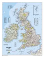 National Geographic: Großbritannien und Irland Klassische Wandkarte (23,5 X 30,25 Zoll) - National Geographic: Britain and Ireland Classic Wall Map (23.5 X 30.25 Inches)