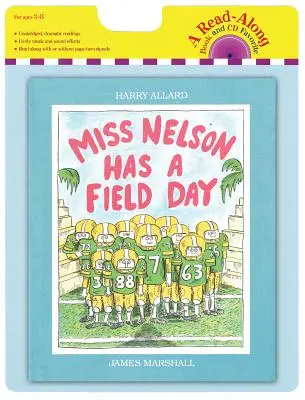 Miss Nelson Has a Field Day Buch und CD - Miss Nelson Has a Field Day Book and CD