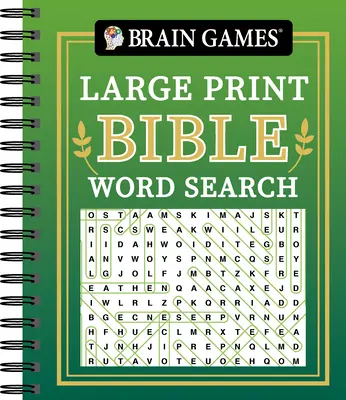 Brain Games - Großdruck Bibel Wortsuche (Grün) - Brain Games - Large Print Bible Word Search (Green)