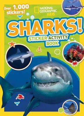 Hai-Sticker-Aktivitätsbuch [Mit Sticker(n)] - Sharks Sticker Activity Book [With Sticker(s)]
