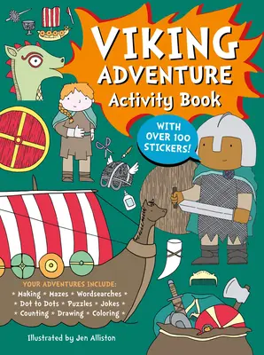 Wikinger-Abenteuer-Aktivitätsbuch - Viking Adventure Activity Book