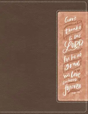 Niv, Beautiful Word Bible, Aktualisierte Ausgabe, Peel/Stick Bible Tabs, Leathersoft, Braun/Pink, Red Letter, Comfort Print: 600+ Vollfarbig Illustrierte Ver - Niv, Beautiful Word Bible, Updated Edition, Peel/Stick Bible Tabs, Leathersoft, Brown/Pink, Red Letter, Comfort Print: 600+ Full-Color Illustrated Ver