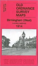 Birmingham (West) 1914 - Warwickshire Blatt 13.08 - Birmingham (West) 1914 - Warwickshire Sheet 13.08