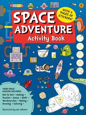 Abenteuer Weltraum Aktivitätsbuch - Space Adventure Activity Book