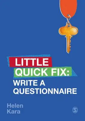 Einen Fragebogen schreiben: Kleine Schnellreparatur - Write a Questionnaire: Little Quick Fix