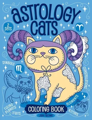 Astrologie-Katzen-Malbuch - Astrology Cats Coloring Book