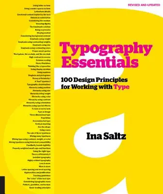 Typography Essentials Überarbeitet und aktualisiert: 100 Designprinzipien für die Arbeit mit Schrift - Typography Essentials Revised and Updated: 100 Design Principles for Working with Type