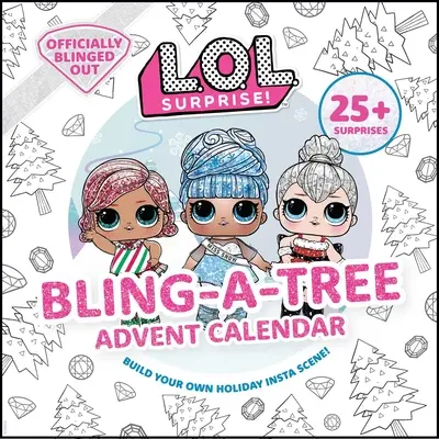 L.O.L. Surprise! Bling-A-Tree Adventskalender: (Lol Surprise, Trim a Tree, Craft Kit, 25+ Überraschungen, L.O.L. für Mädchen ab 6 Jahren) - L.O.L. Surprise! Bling-A-Tree Advent Calendar: (Lol Surprise, Trim a Tree, Craft Kit, 25+ Surprises, L.O.L. for Girls Aged 6+)