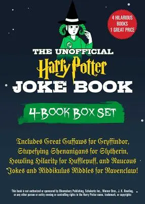 Das inoffizielle Harry-Potter-Witzbuch 4-Bücher-Box-Set: Mit großen Lachern für Gryffindor, verblüffenden Schwindeleien für Slytherin, heulender Heiterkeit für - The Unofficial Harry Potter Joke Book 4-Book Box Set: Includes Great Guffaws for Gryffindor, Stupefying Shenanigans for Slytherin, Howling Hilarity fo