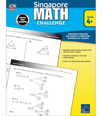 Singapur Mathe Herausforderung, Klassen 4 - 6 - Singapore Math Challenge, Grades 4 - 6