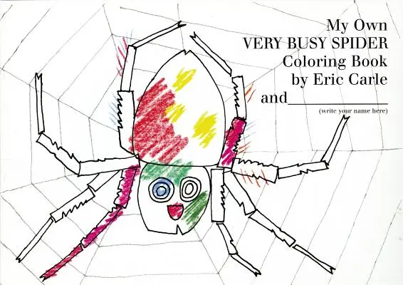 My Own Very Busy Spider Malbuch - My Own Very Busy Spider Coloring Book