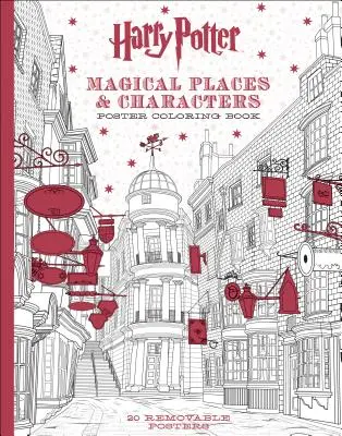 Harry Potter Magische Orte & Charaktere Poster-Malbuch - Harry Potter Magical Places & Characters Poster Coloring Book