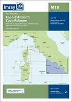 Imray Karte M18 - Capo d'Anzio bis Capo Palinuro - Imray Chart M18 - Capo d'Anzio to Capo Palinuro