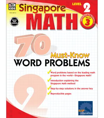 70 Must-Know Word Problems, Klasse 3 - 70 Must-Know Word Problems, Grade 3