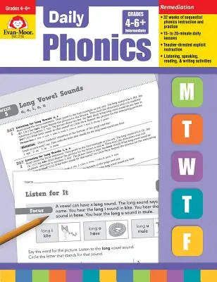 Tägliche Phonetik Klasse 4-6+ - Daily Phonics Grade 4-6+