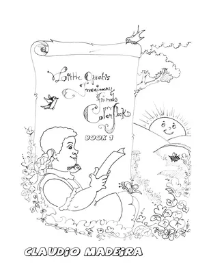 Little Oprah's Imaginary Friends Malbuch - Little Oprah's Imaginary Friends Coloring Book