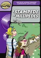 Rapid Phonics Schritt 3: Eine Stampede von Tausendfüßlern (Fiktion) - Rapid Phonics Step 3: A Stampede of Millipedes (Fiction)
