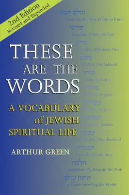 Das sind die Worte (2. Auflage): Ein Vokabular des jüdischen spirituellen Lebens - These Are the Words (2nd Edition): A Vocabulary of Jewish Spiritual Life