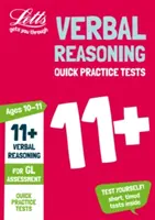 Letts 11+ Success - 11+ Verbal Reasoning Quick Practice Tests Alter 10-11 für die Gl Assessment Tests - Letts 11+ Success - 11+ Verbal Reasoning Quick Practice Tests Age 10-11 for the Gl Assessment Tests