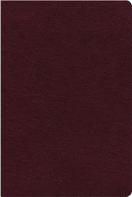 NIV, Referenzbibel, Riesendruck, Gebundenes Leder, Burgund, Red Letter Edition, Indexiert, Komfortdruck - NIV, Reference Bible, Giant Print, Bonded Leather, Burgundy, Red Letter Edition, Indexed, Comfort Print