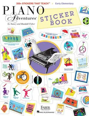 Piano Adventures Stickerbuch - Piano Adventures Sticker Book