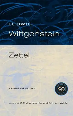 Zettel, 40. Jubiläumsausgabe - Zettel, 40th Anniversary Edition