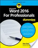 Word 2016 für Fortgeschrittene für Dummies - Word 2016 for Professionals for Dummies