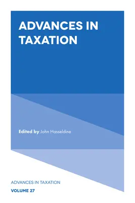 Fortschritte in der Besteuerung - Advances in Taxation