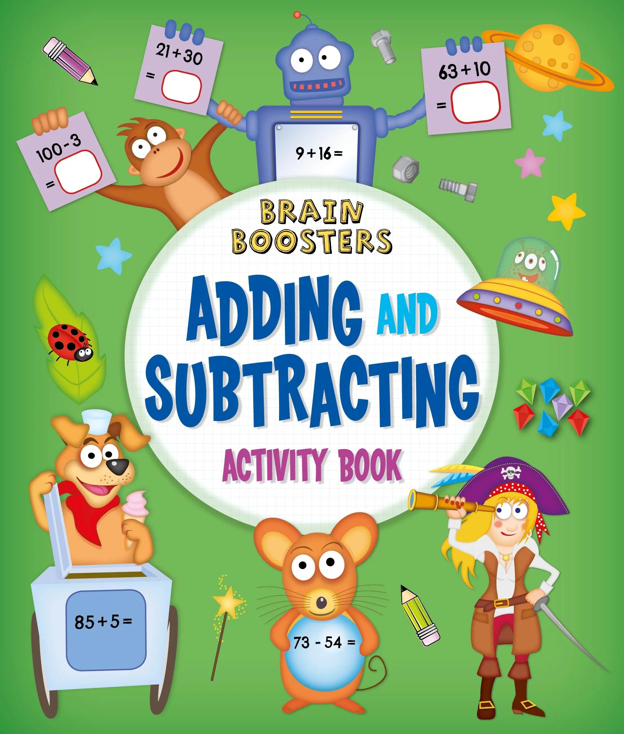 Brain Boosters: Aktivitätsbuch Addieren und Subtrahieren - Brain Boosters: Adding and Subtracting Activity Book