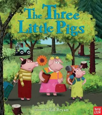 Die drei kleinen Schweinchen: Ein Märchen von der neugierigen Krähe - The Three Little Pigs: A Nosy Crow Fairy Tale