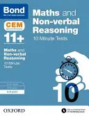 Bond 11+: Mathe & Nonverbales Denken: CEM 10-Minuten-Tests - 8-9 Jahre - Bond 11+: Maths & Non-verbal Reasoning: CEM 10 Minute Tests - 8-9 years
