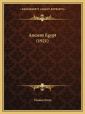 Das alte Ägypten (1921) - Ancient Egypt (1921)