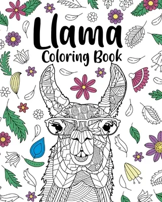 Lama-Malbuch - Llama Coloring Book