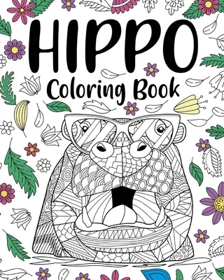Nilpferd-Malbuch - Hippo Coloring Book