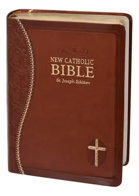 Neue katholische Bibel Med. Druck Dura Lux (Braun) - New Catholic Bible Med. Print Dura Lux (Brown)