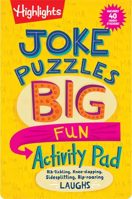 Joke Puzzles Großer Spaß Activity Pad - Joke Puzzles Big Fun Activity Pad