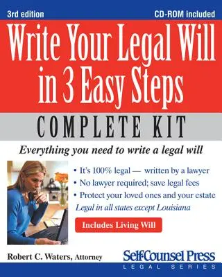 Schreiben Sie Ihr Testament in 3 einfachen Schritten [mit CDROM] - Write Your Legal Will in 3 Easy Steps [With CDROM]