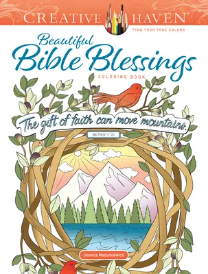 Creative Haven Beautiful Bible Blessings Malbuch - Creative Haven Beautiful Bible Blessings Coloring Book