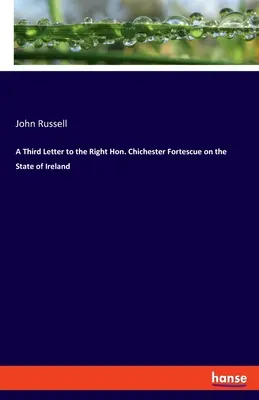 Ein dritter Brief an den Right Hon. Chichester Fortescue über den Zustand Irlands - A Third Letter to the Right Hon. Chichester Fortescue on the State of Ireland