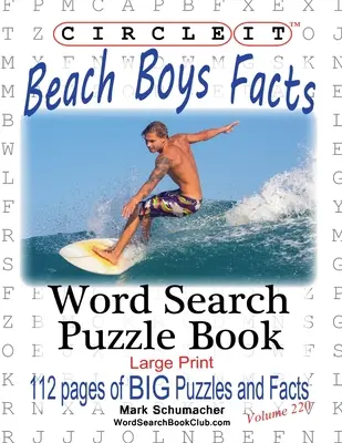 Circle It, Fakten zu den Beach Boys, Wortsuche, Rätselbuch - Circle It, Beach Boys Facts, Word Search, Puzzle Book