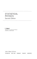 Statistische Physik - Statistical Physics