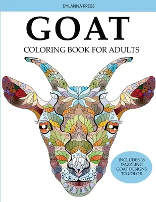 Ziegen-Malbuch für Erwachsene - Goat Coloring Book for Adults