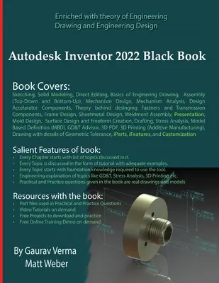 Autodesk Inventor 2022 Schwarzes Buch - Autodesk Inventor 2022 Black Book